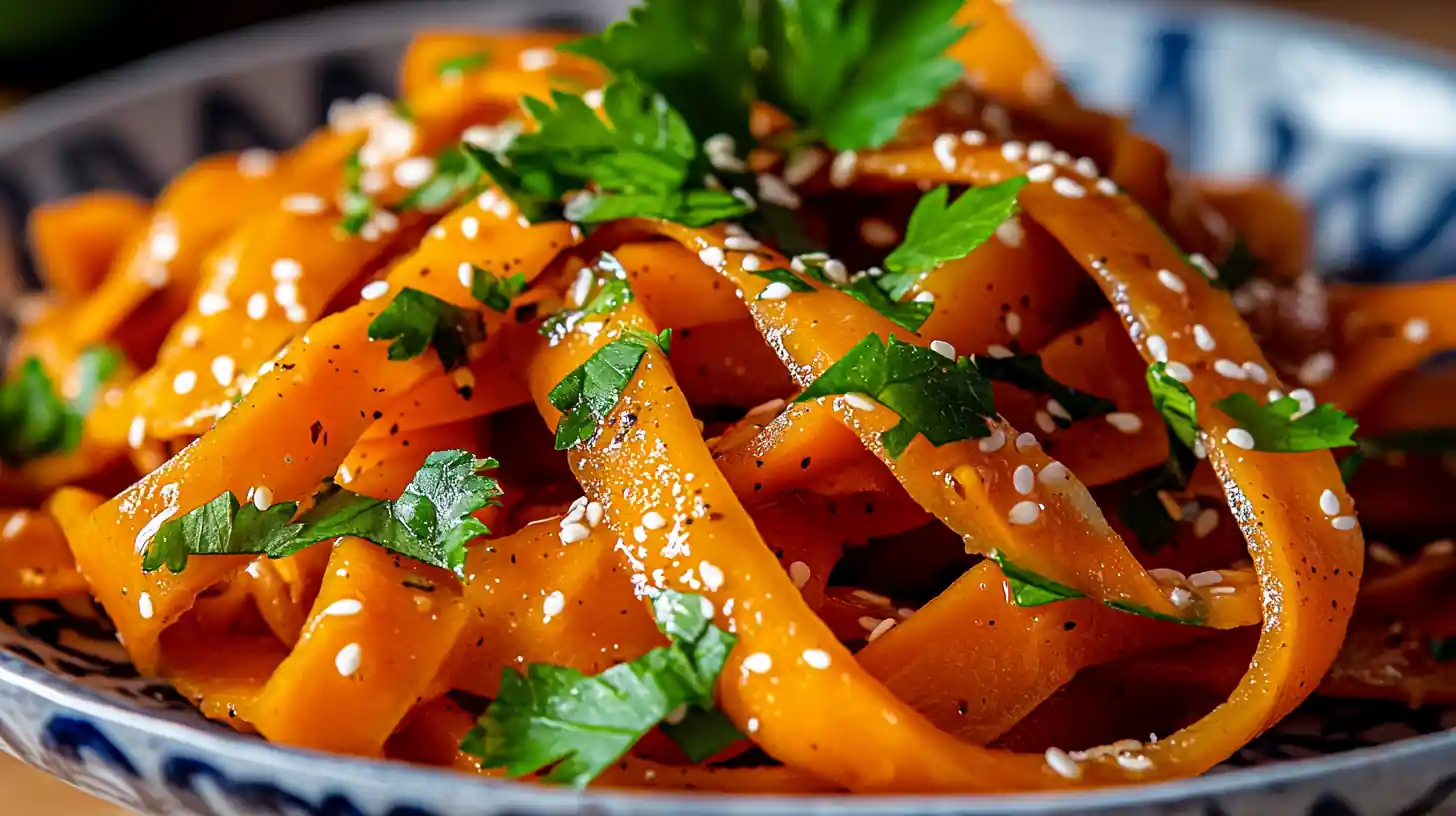 Carrot Ribbon Salad:The Joyful Trend You Need Now