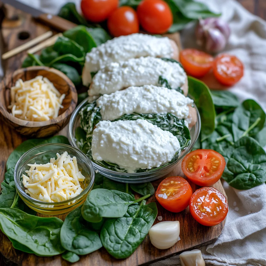 Fresh cottage cheese for Incredible Cottage Cheese Stuffed Chicken Breast recipe