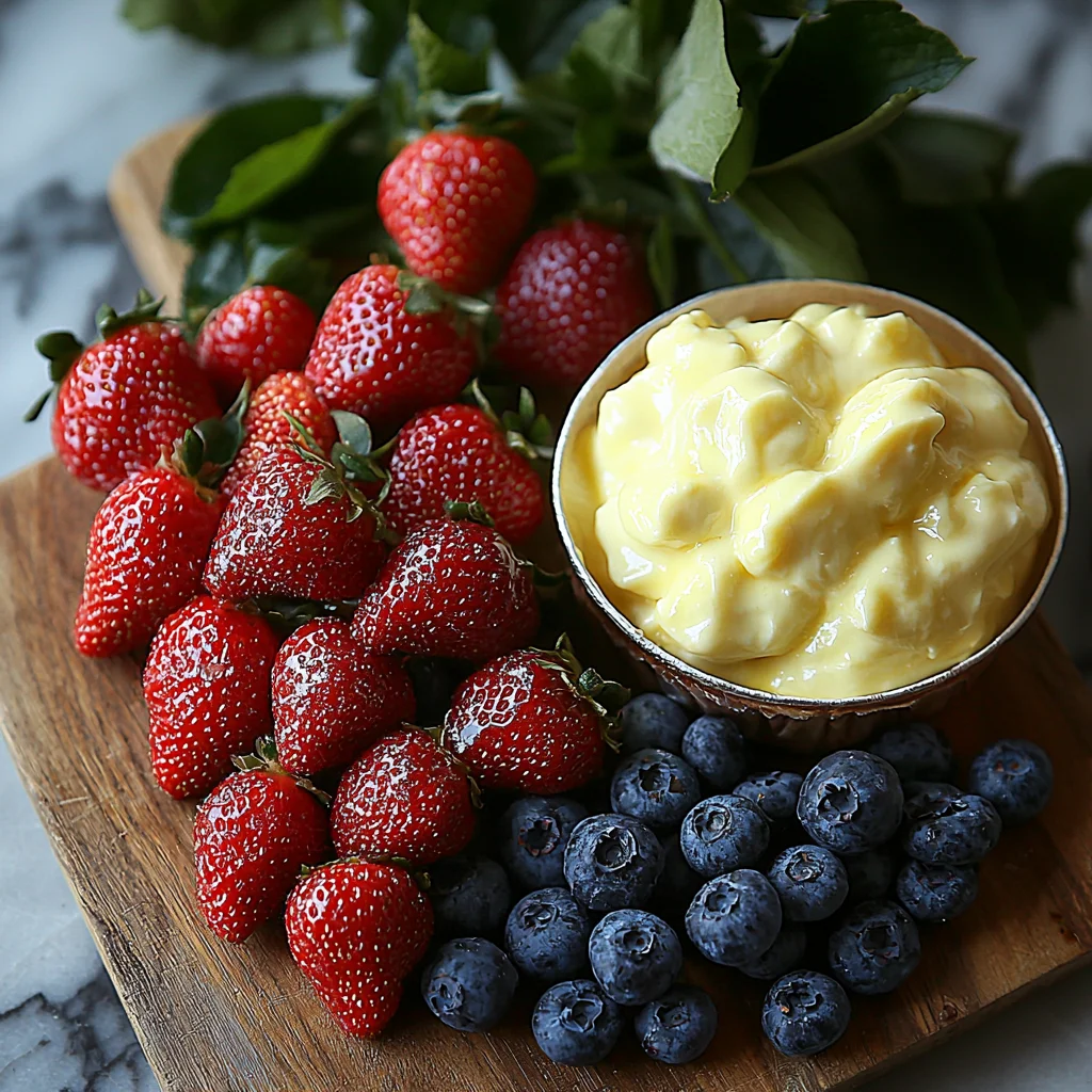 creamy Greek yogurt jello dessert in glass cups with fresh berry topping and mint garnish