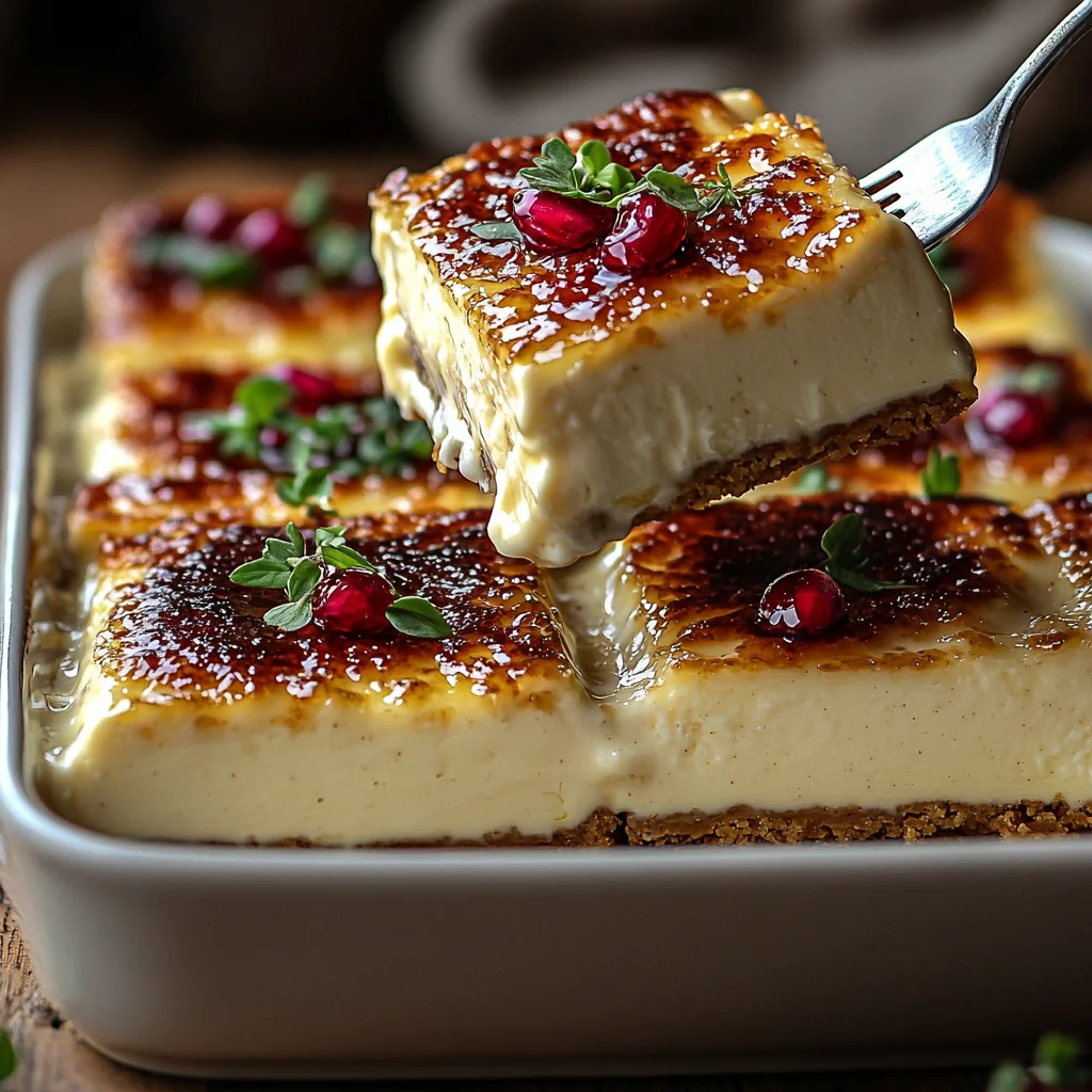 creamy high protein cheesecake bars with golden crust and fresh berry topping on white ceramic plate