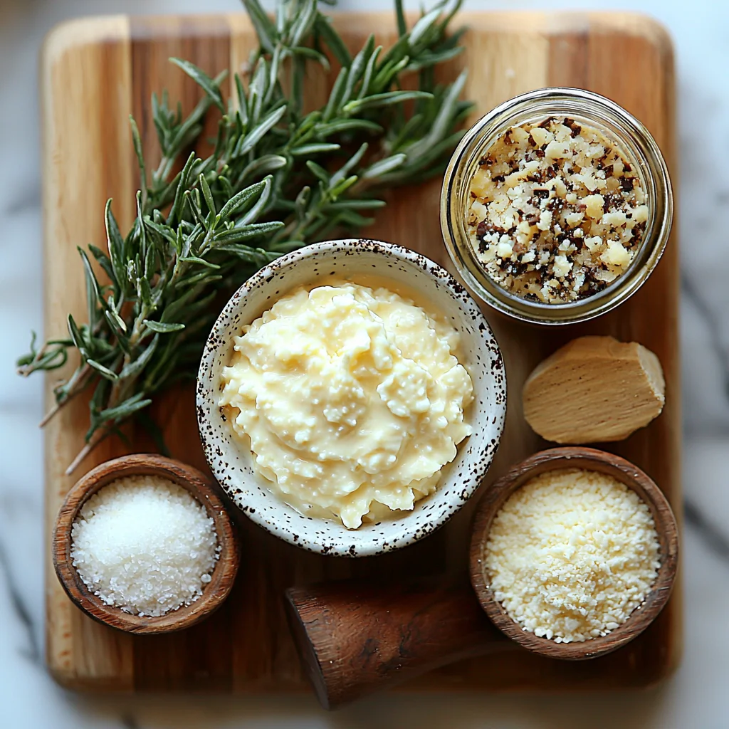 golden high protein cottage cheese crackers with crispy edges and fresh herbs on rustic wooden board