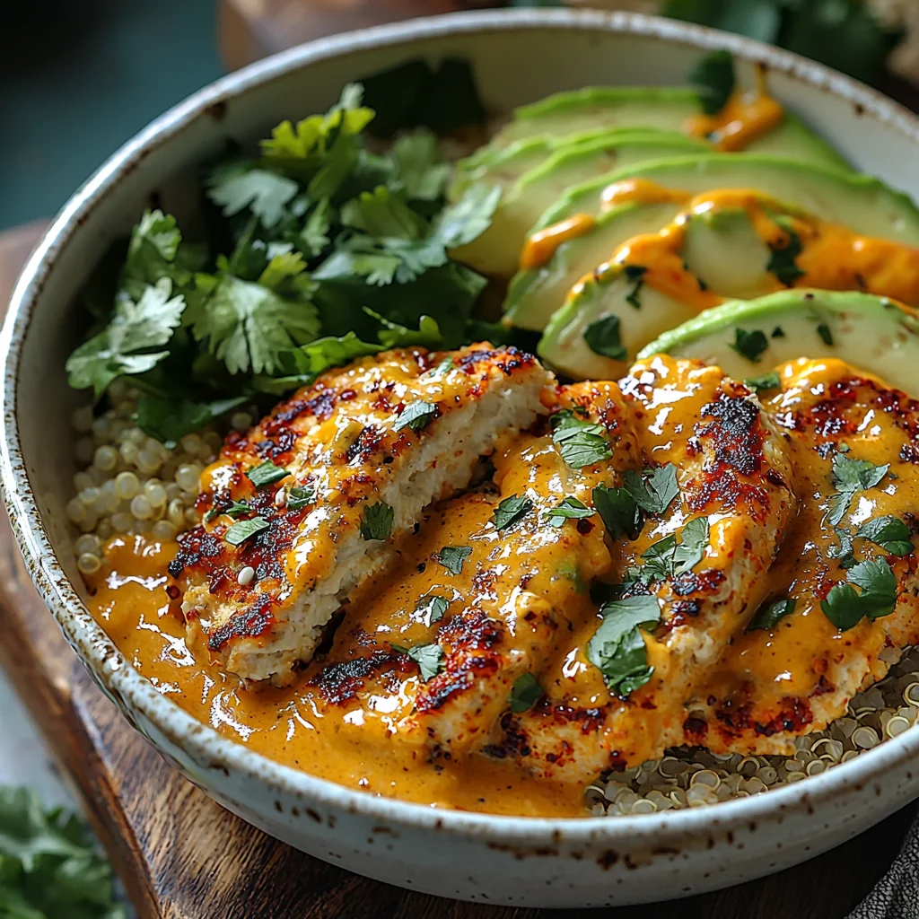 high protein turkey burger bowl with juicy turkey patty, roasted potatoes, and creamy sauce