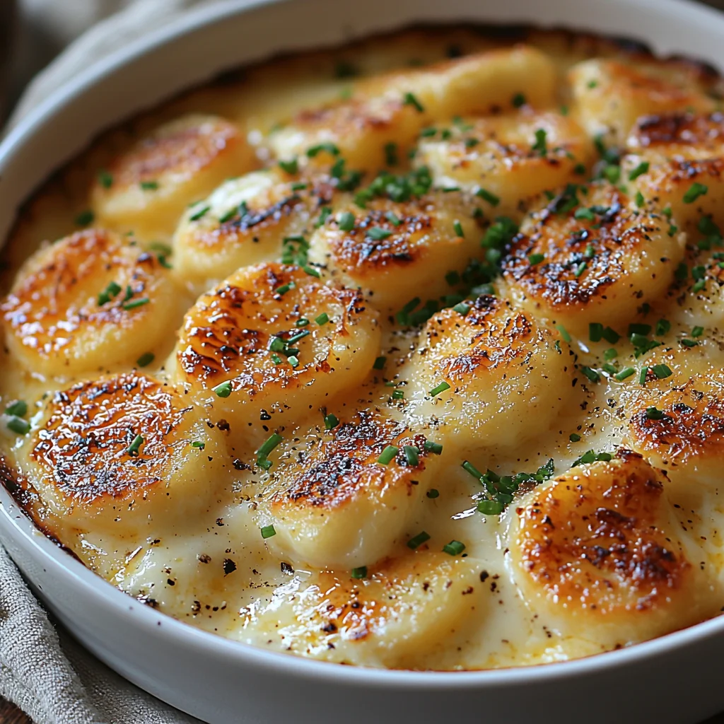 golden baked cottage cheese chips with crispy edges and creamy texture in a white ceramic dish