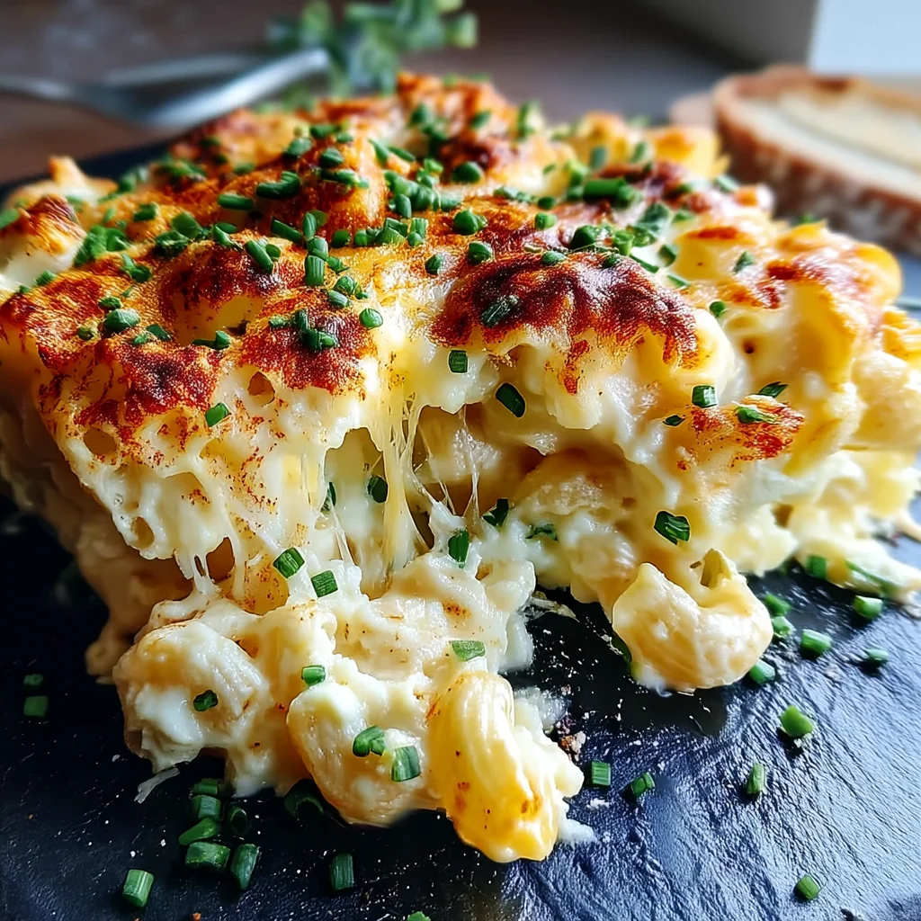 5-Ingredient Baked Cottage Cheese Mac and Cheese Recipe