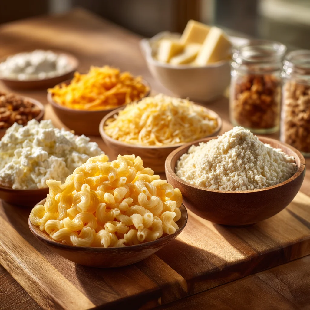5-Ingredient Baked Cottage Cheese Mac and Cheese Recipe